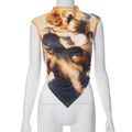 Angel Aura Silk Top