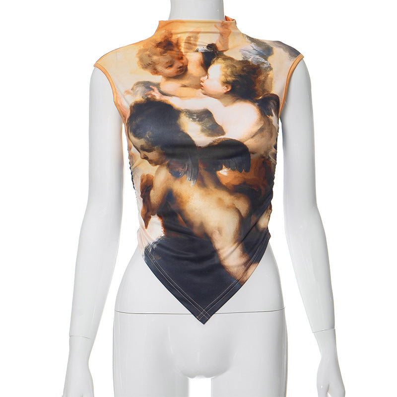Angel Aura Silk Top
