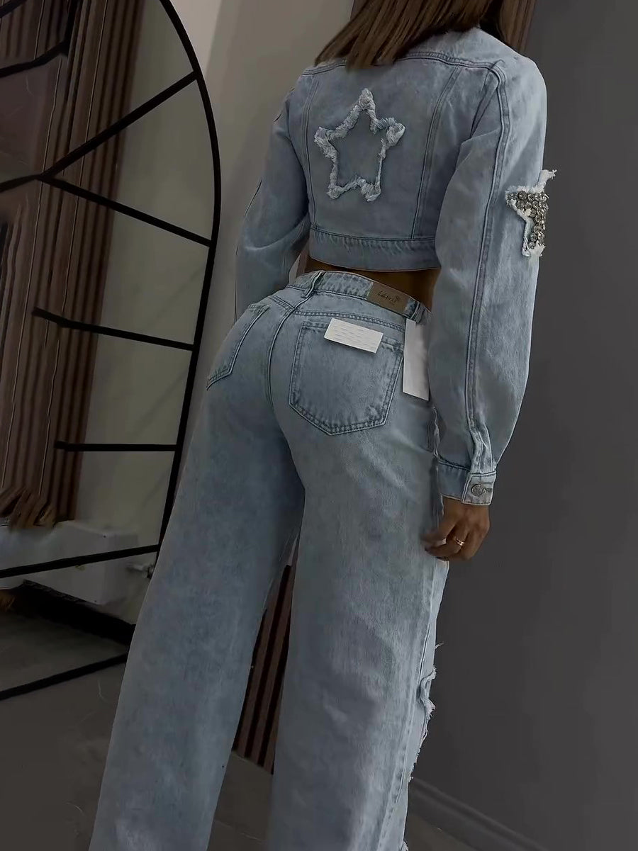 Miracle Celestial Denim Set