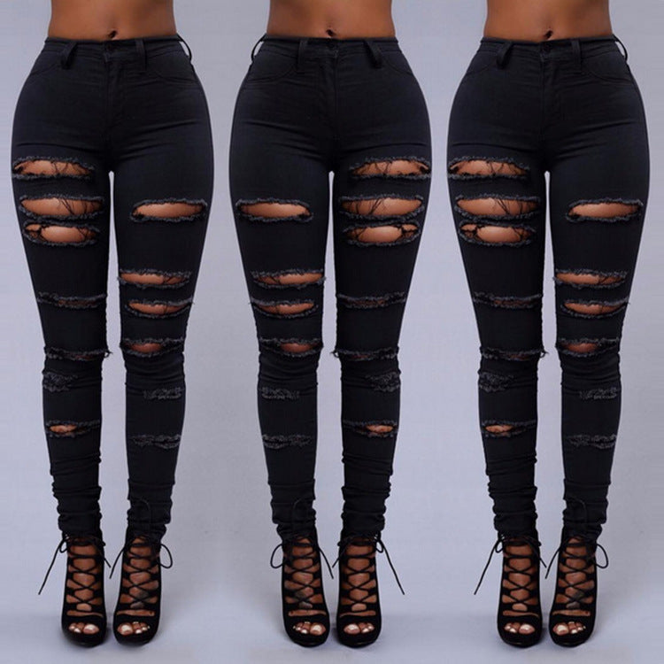 Miracle Distressed White Denim