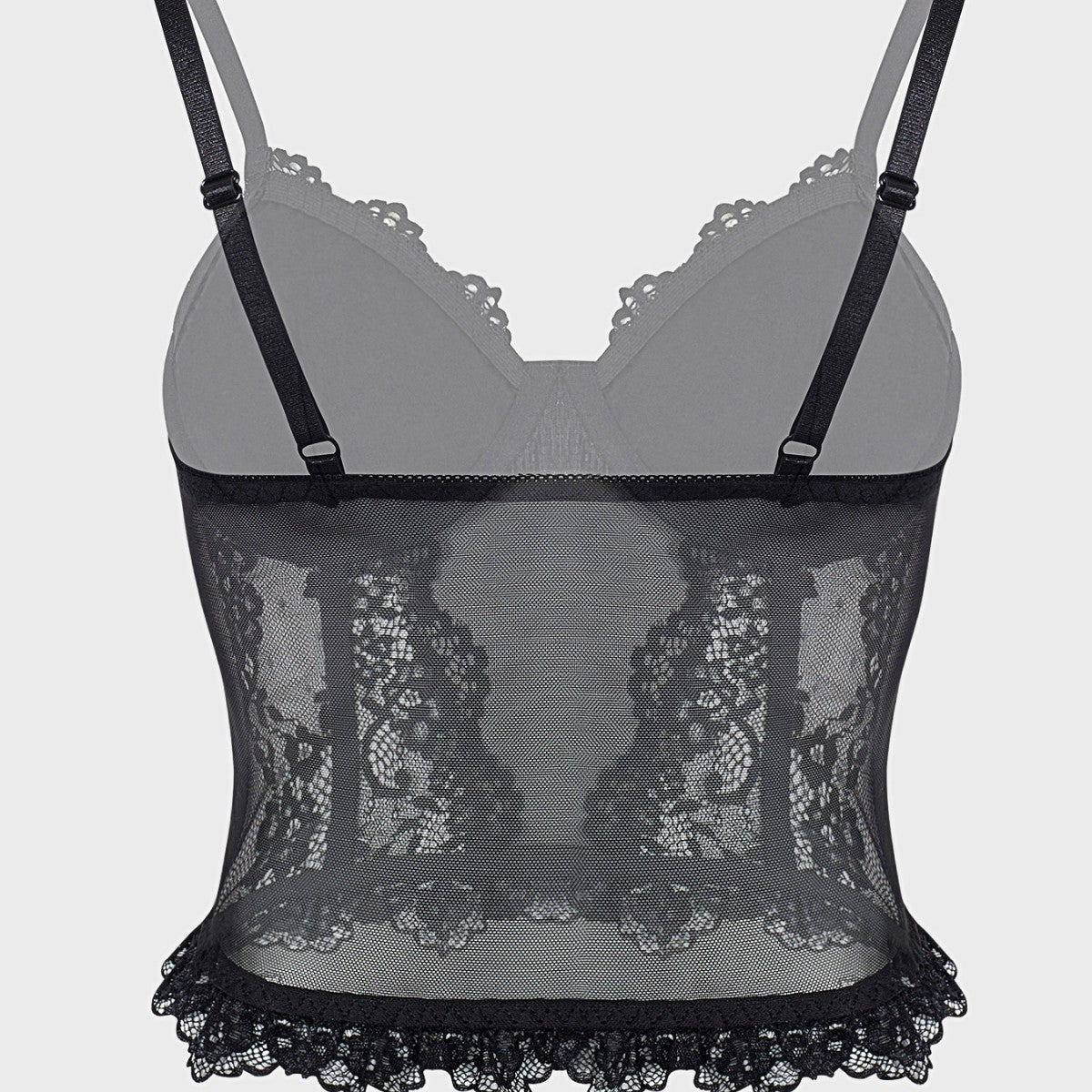 Seductive Lace & Mesh Bralette