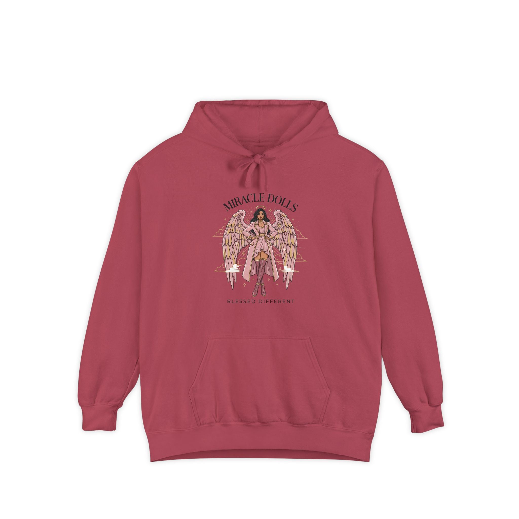 Angel Girl Graphic Hoodie — Blessed