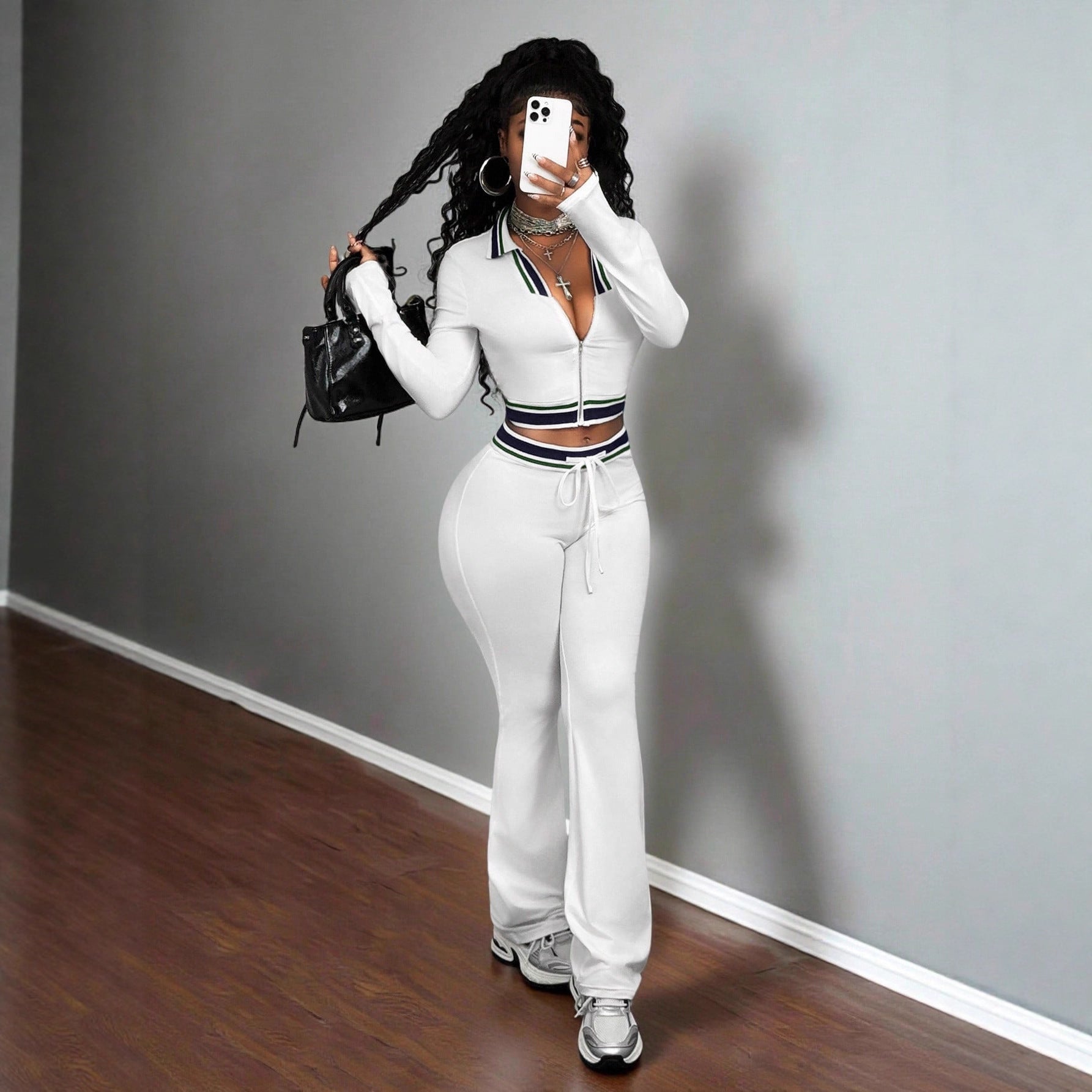 Ivory Luxe Tracksuit