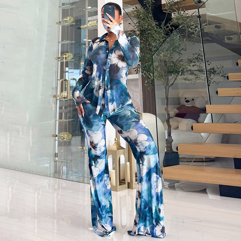 Elegant Floral Statement Set