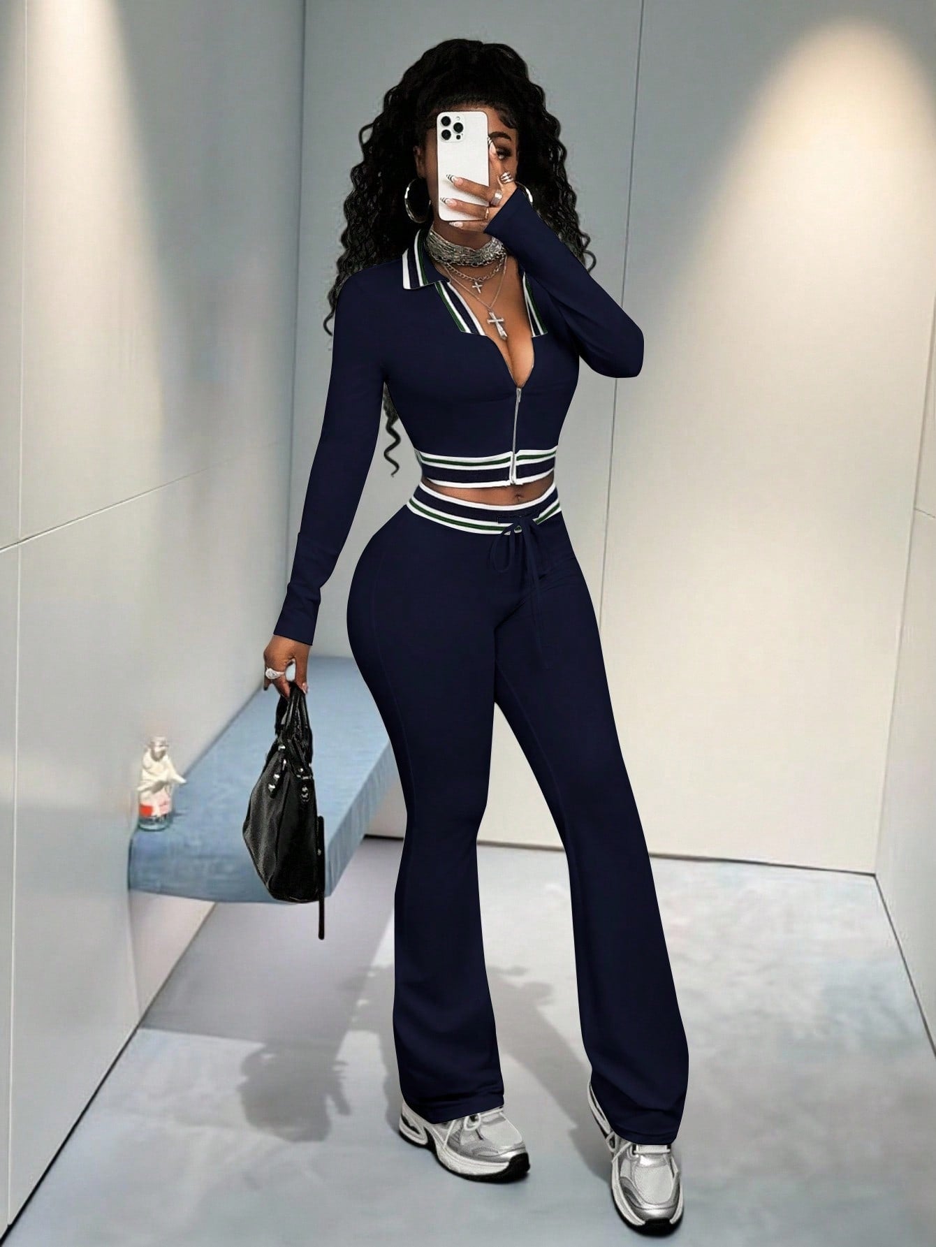 Ivory Luxe Tracksuit