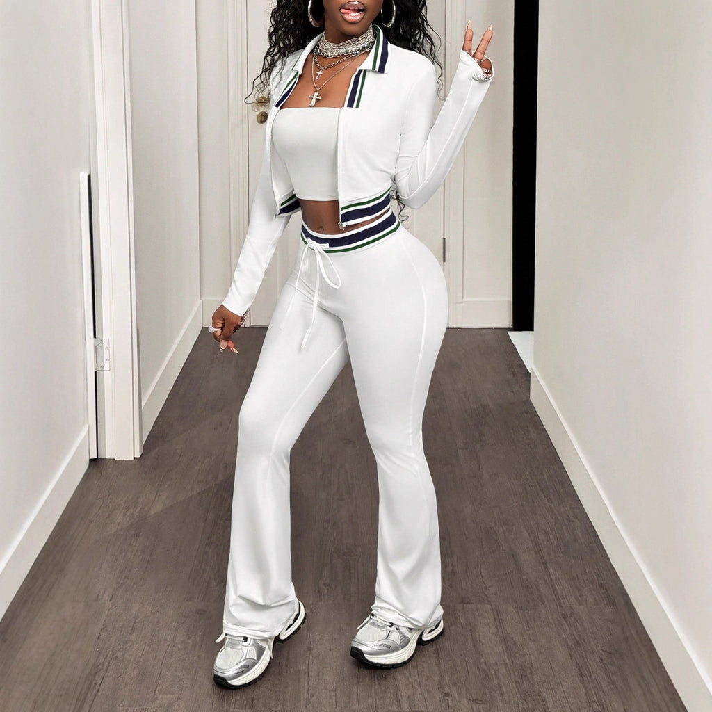 Ivory Luxe Tracksuit