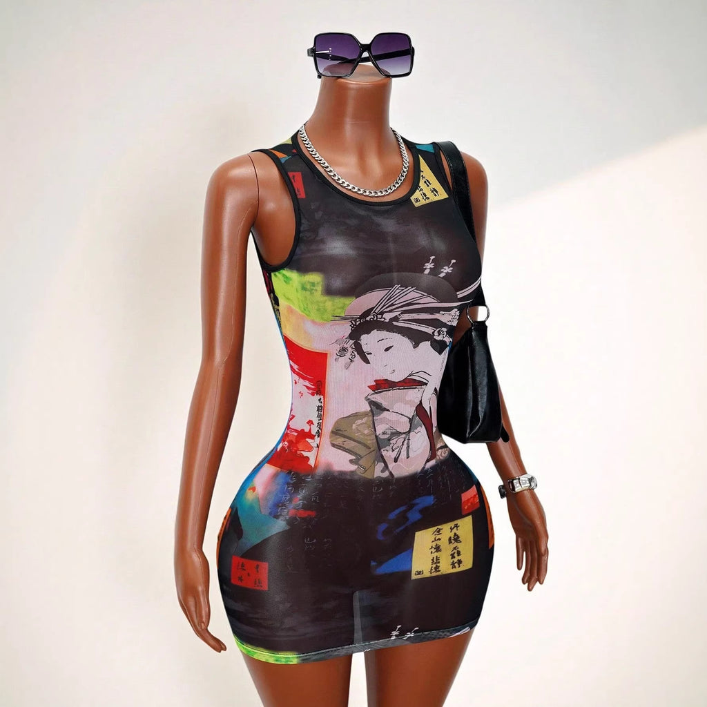 Vibrant Luxe Dress
