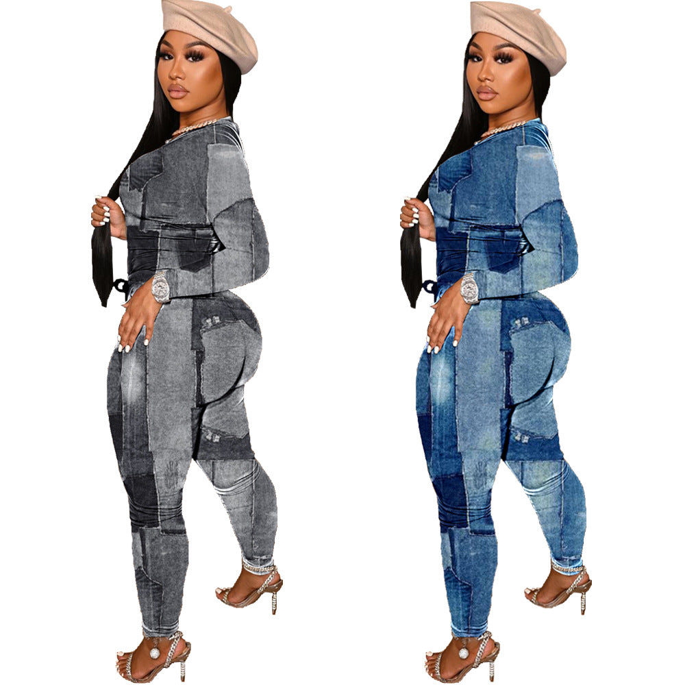 Fashion Denim Doll