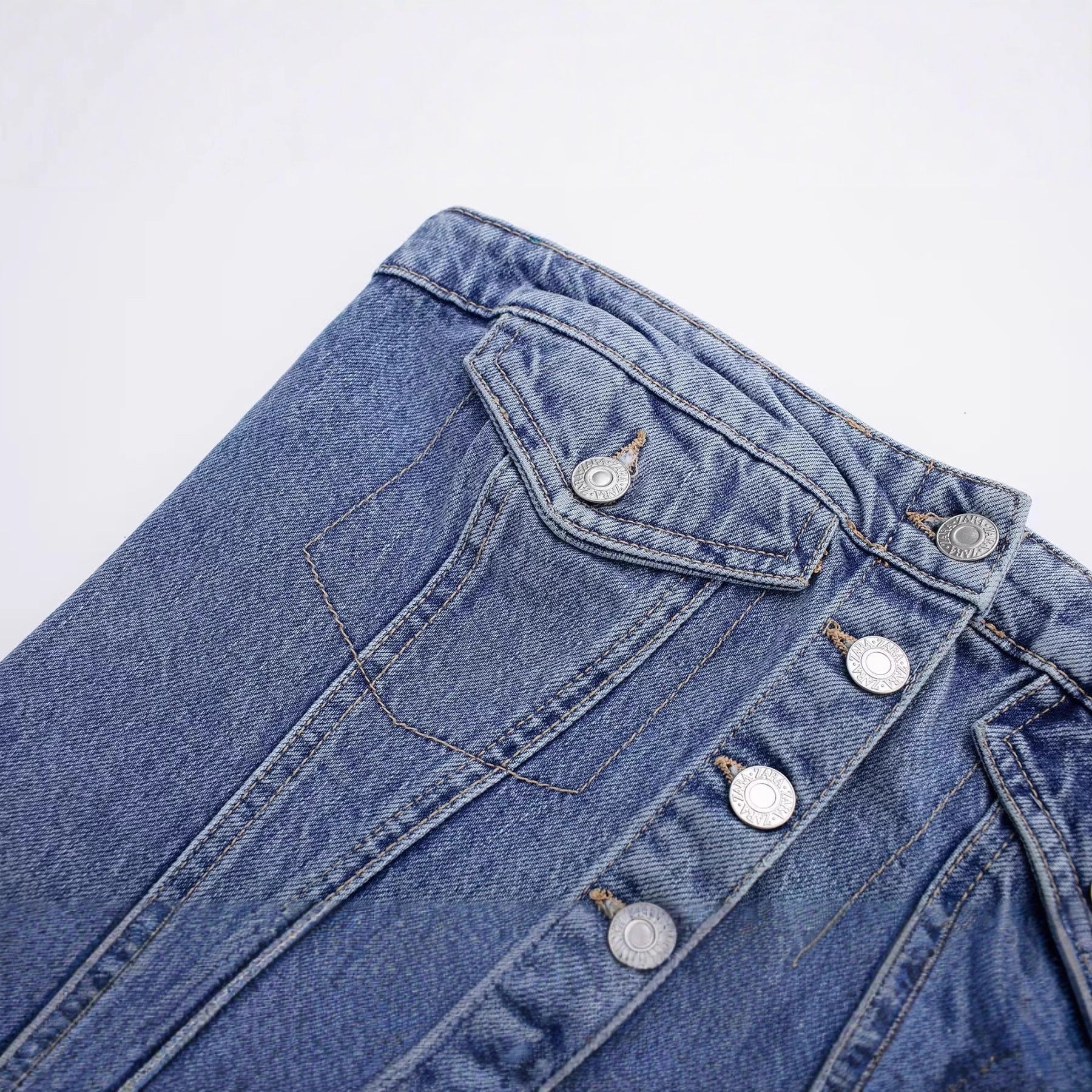 Doll Doll Denim Tube Top