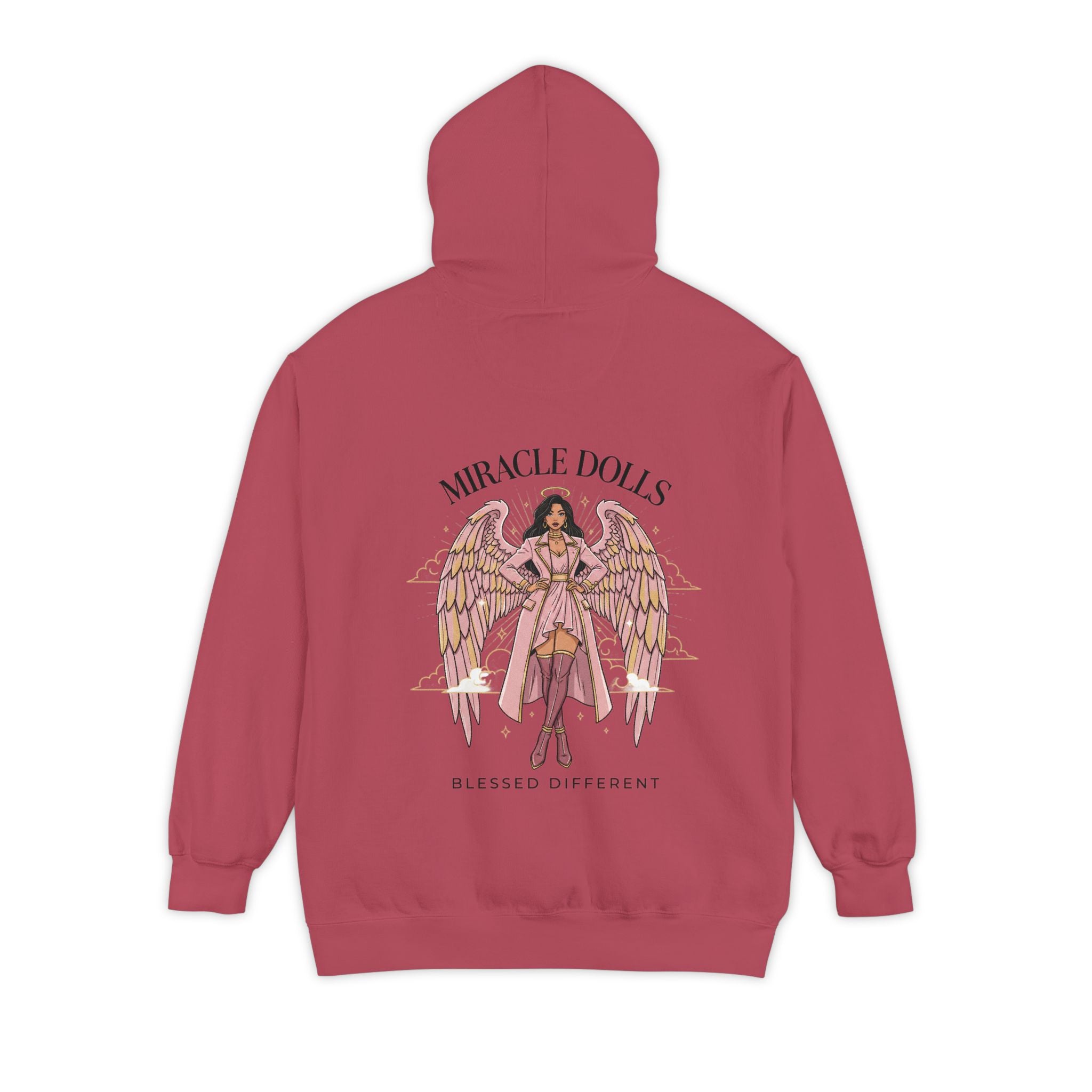 Angel Girl Graphic Hoodie — Blessed