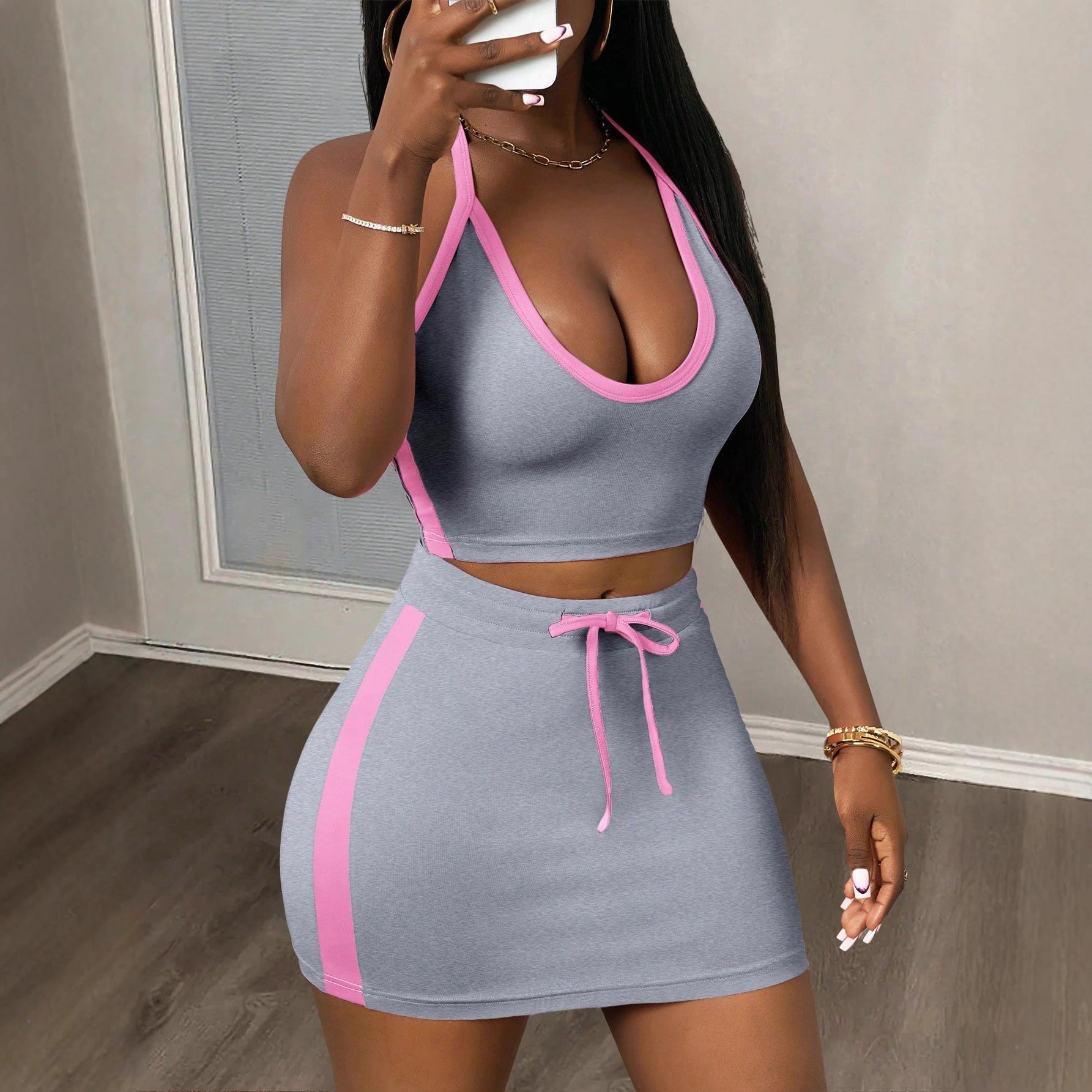 Miracle Chic Colorblock Co-Ord