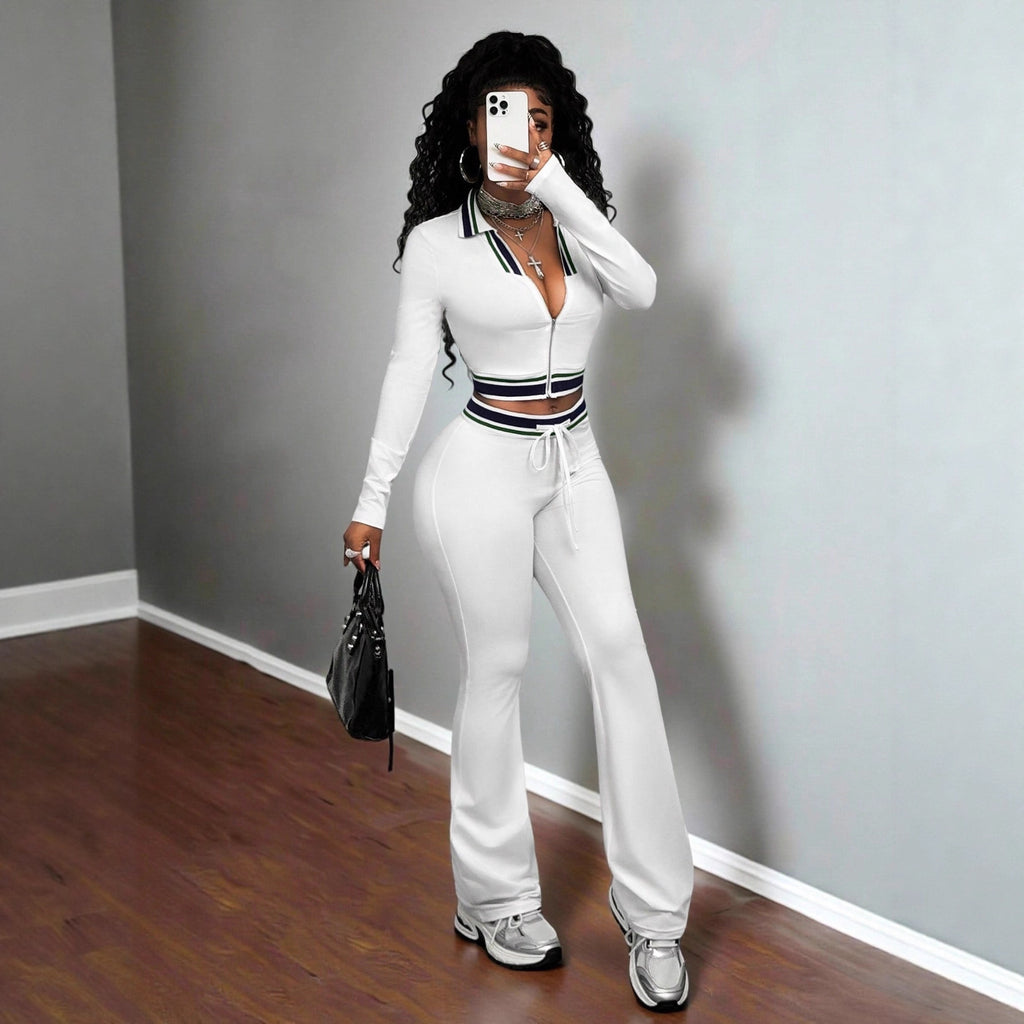 Ivory Luxe Tracksuit