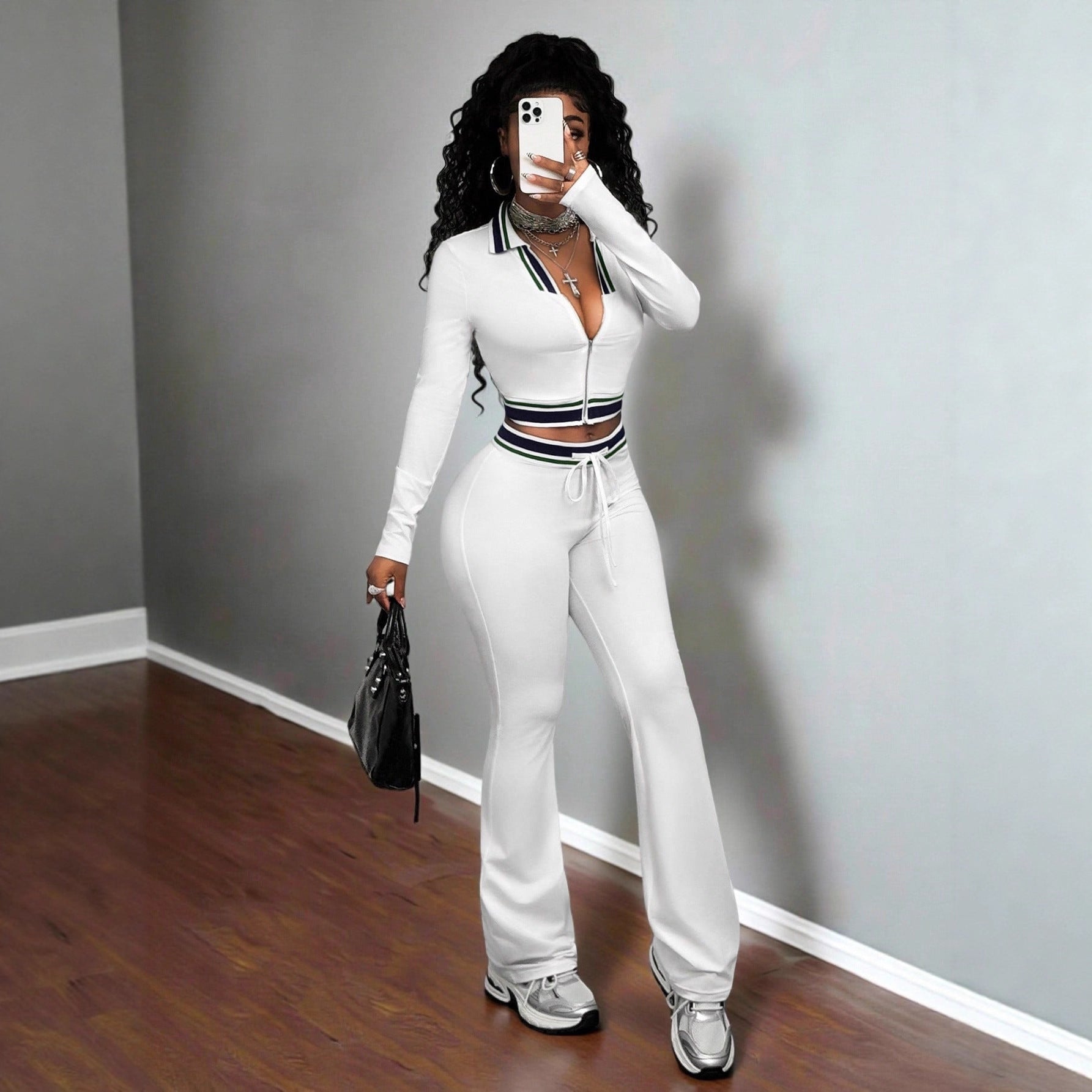Ivory Luxe Tracksuit