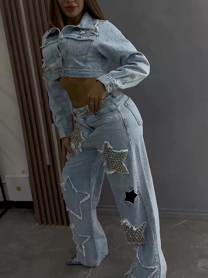 Miracle Celestial Denim Set