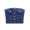 Doll Doll Denim Tube Top