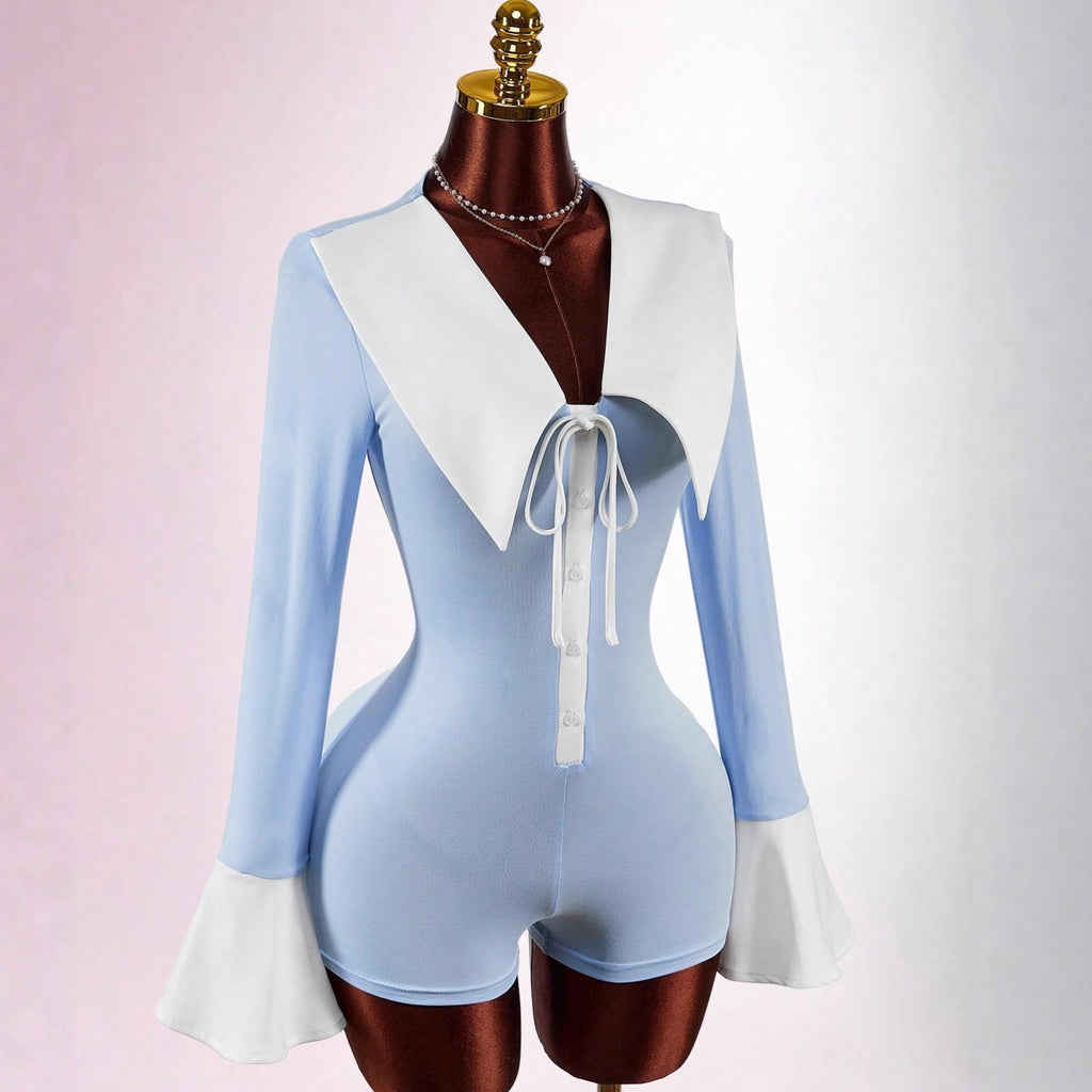 Pastel Doll Collar Dress