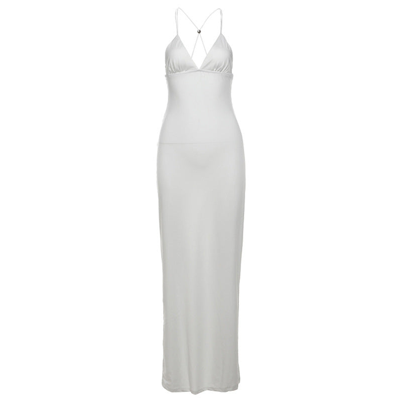 Rosé Garden Strappy Dress