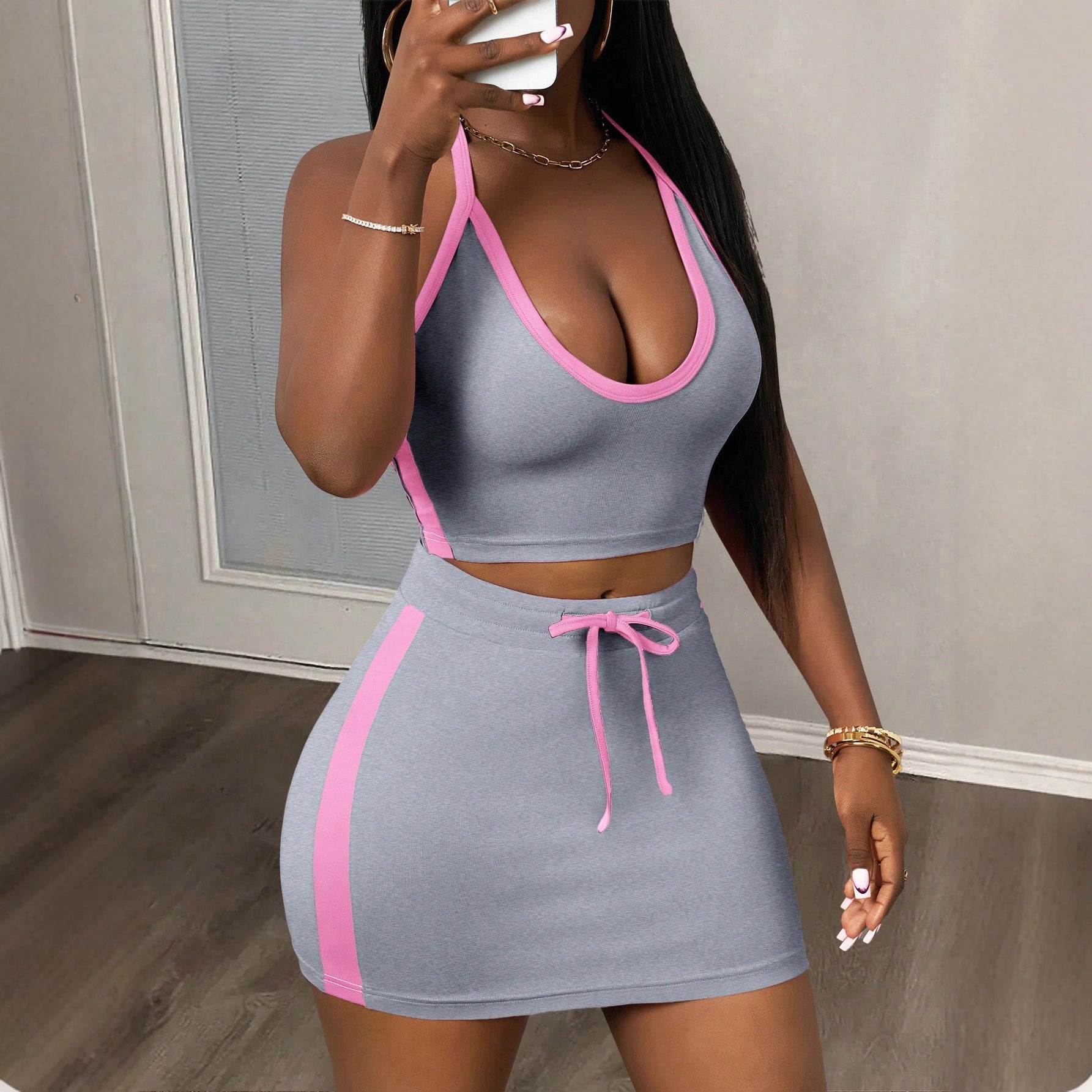 Miracle Chic Colorblock Co-Ord