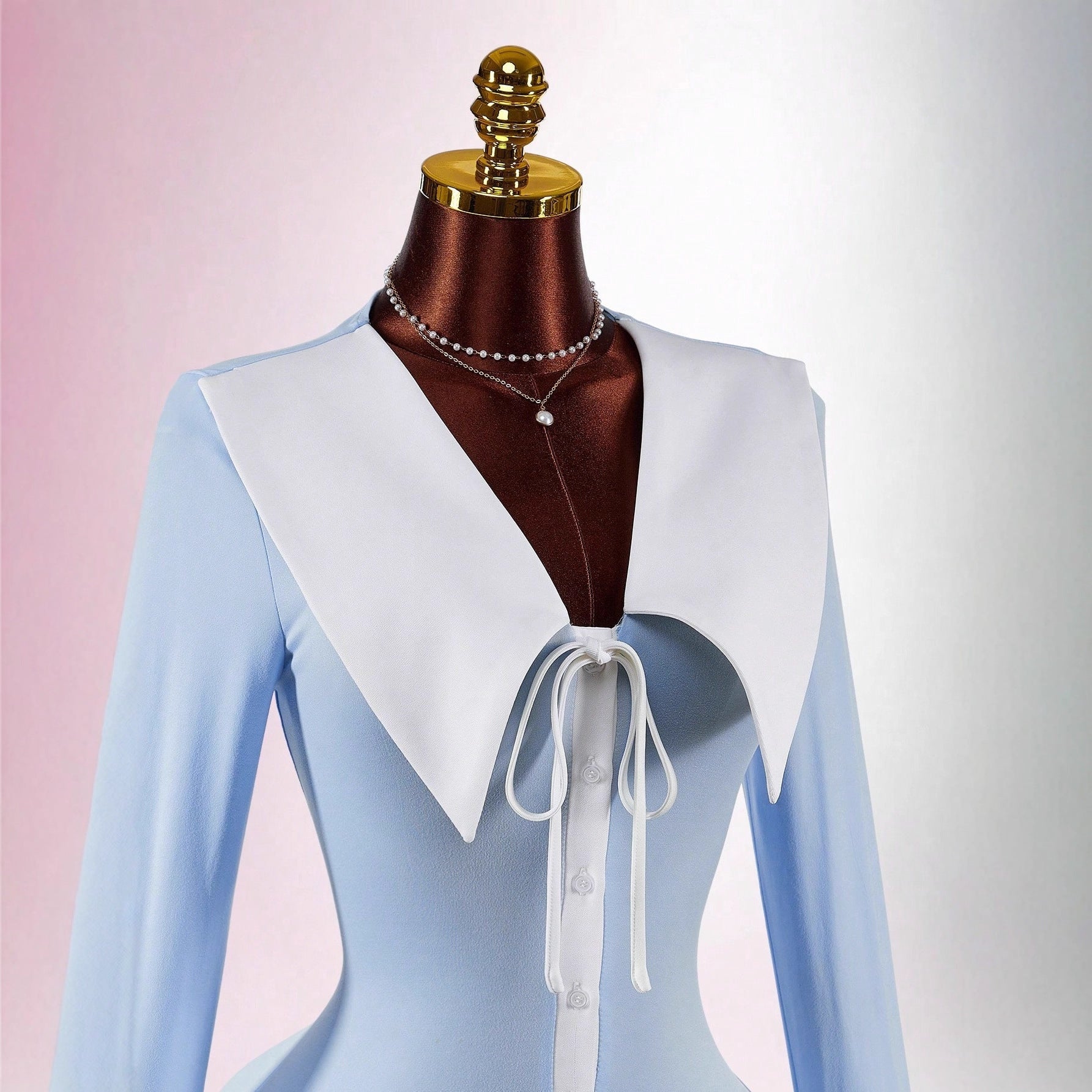 Pastel Doll Collar Dress