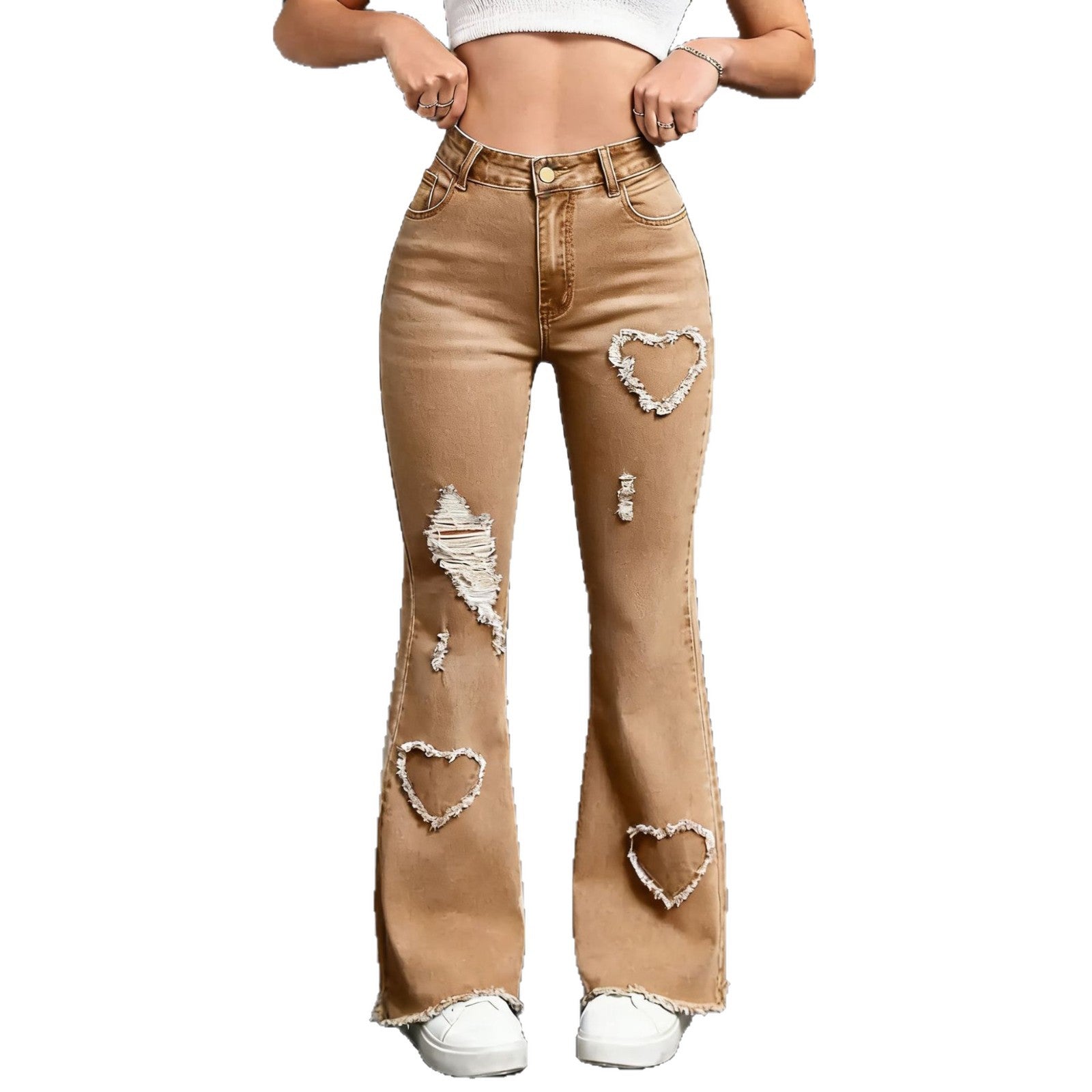 Y2K Love Flare Denim