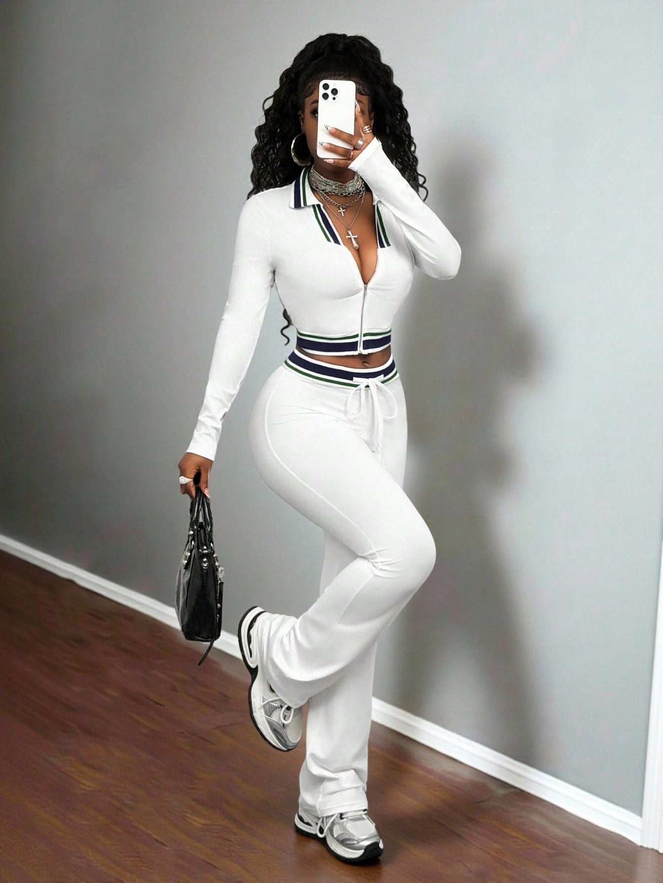 Ivory Luxe Tracksuit