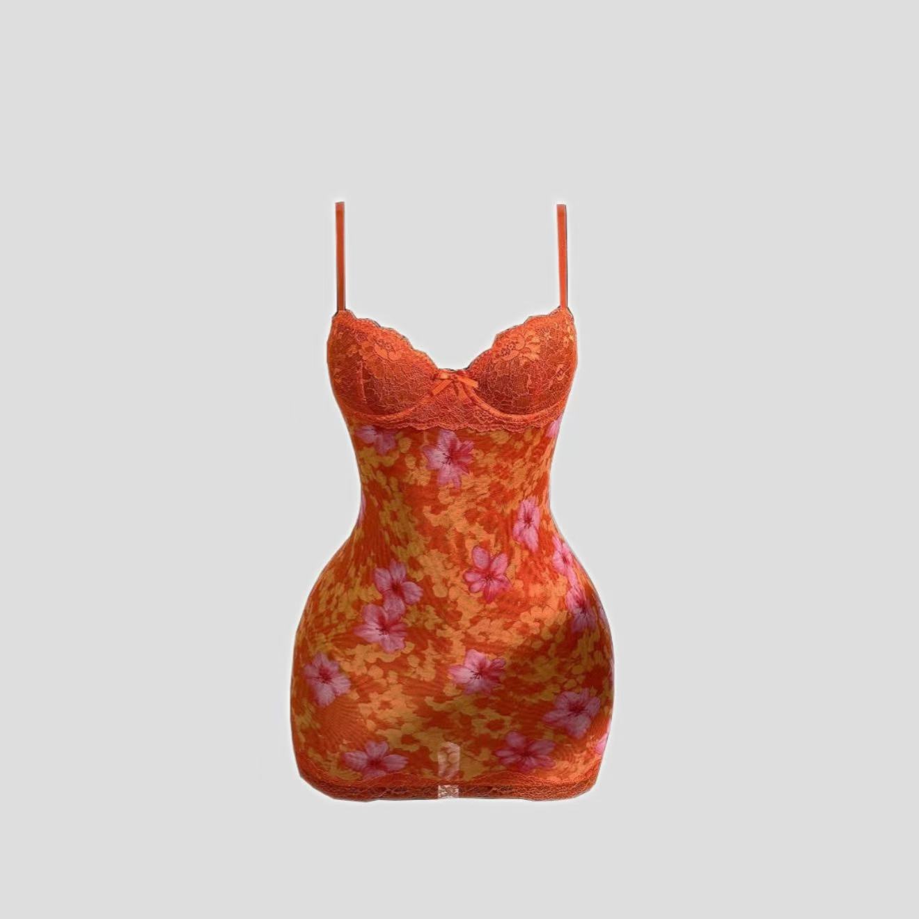 Vibrant Luxe Floral Dress