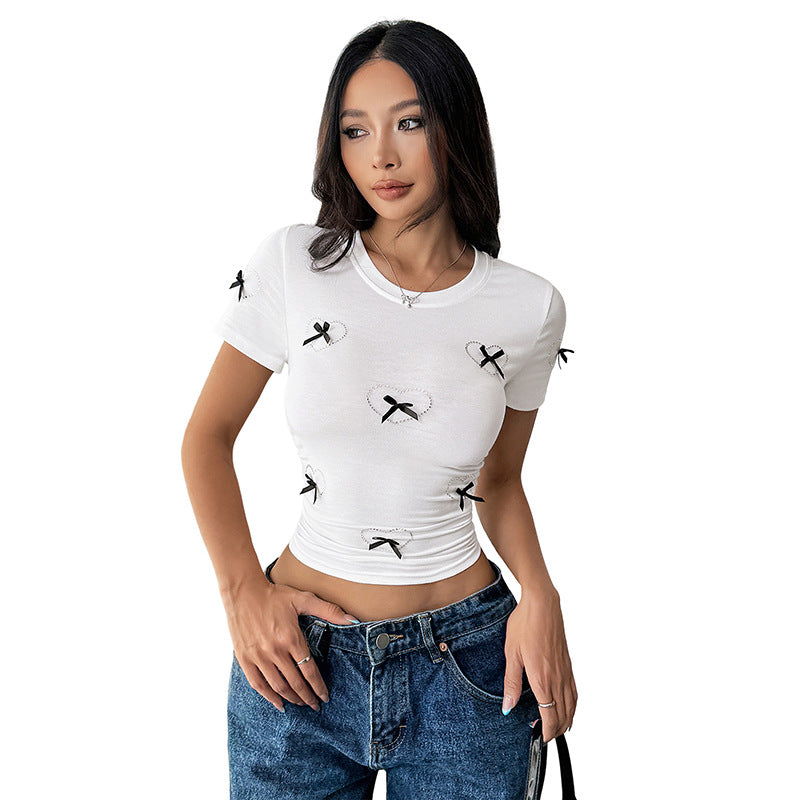 Street Doll Bow Tee