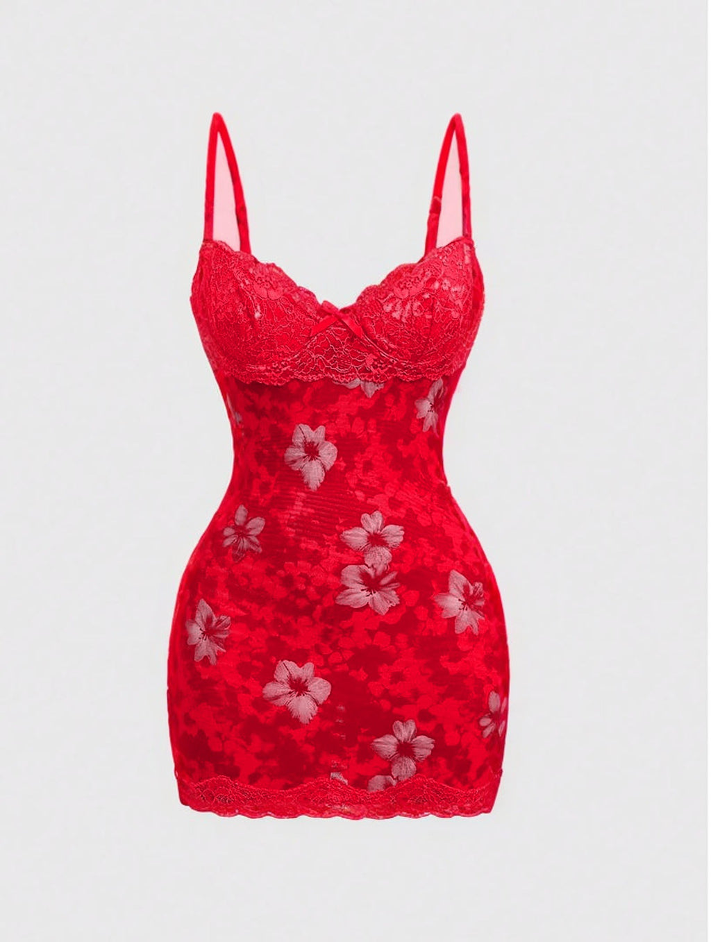 Vibrant Luxe Floral Dress