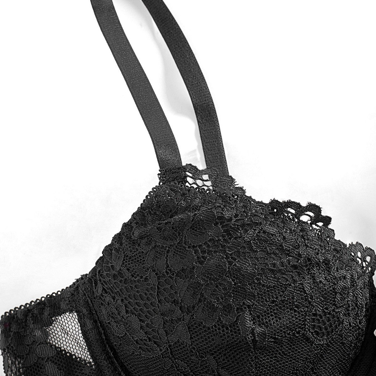 Seductive Lace & Mesh Bralette