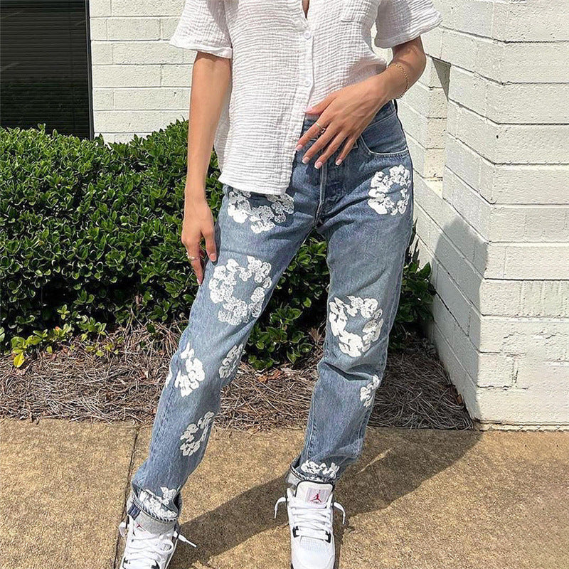Miracle White Blossom Denim