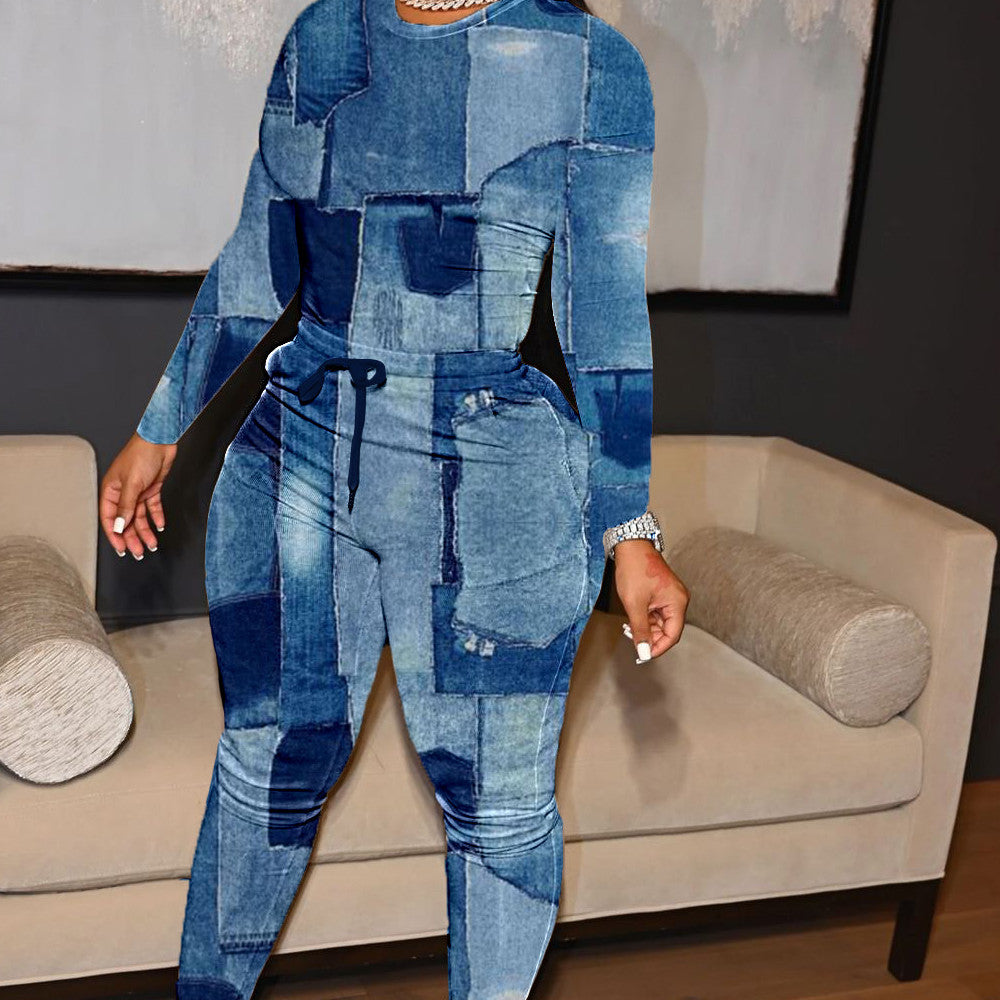 Fashion Denim Doll