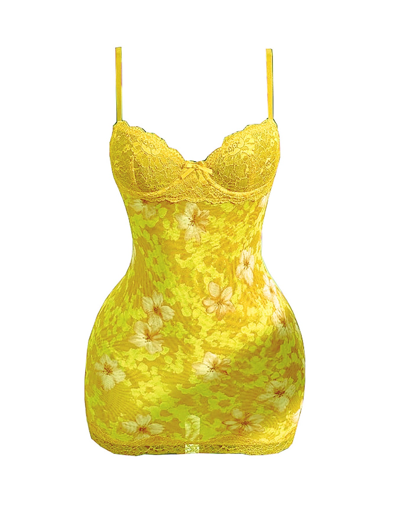 Vibrant Luxe Floral Dress
