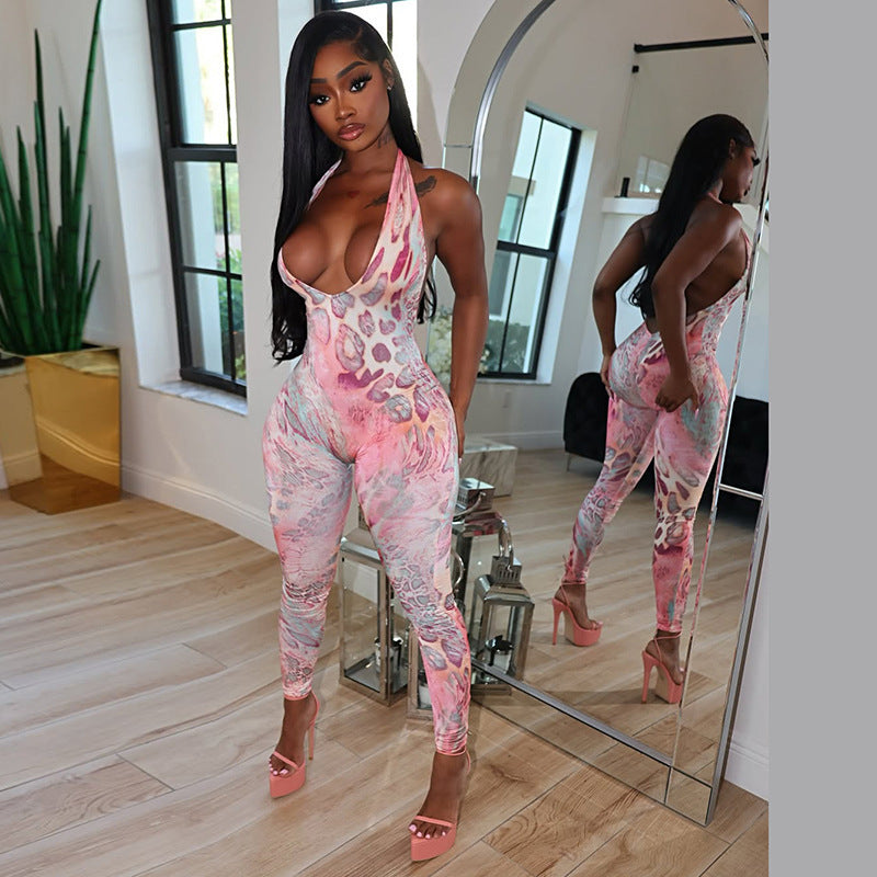 Petal Pop Pink Jumpsuit
