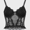 Seductive Lace & Mesh Bralette