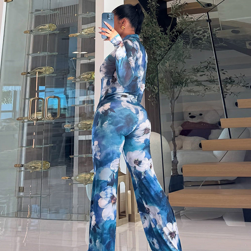 Elegant Floral Statement Set